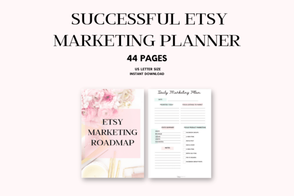 Download Etsy Marketing Planner Bundle - Etsy marketing Collection