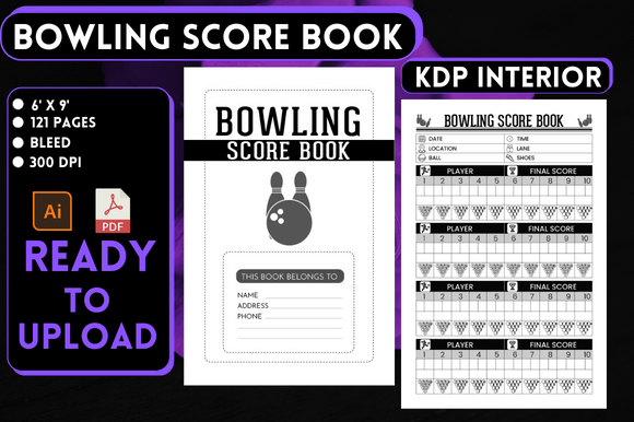 Download Bowling Score Book Journal - Premium Resources