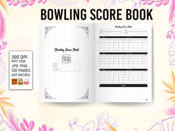Download Bowling Score Book - KDP Interior - Premium Resources