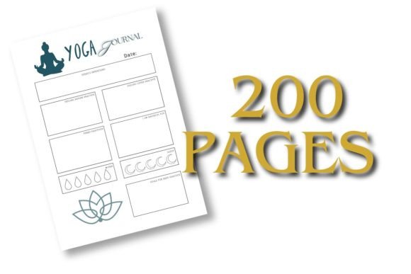 Download 200 Yoga Journal Pages for KDP - 200 Collection