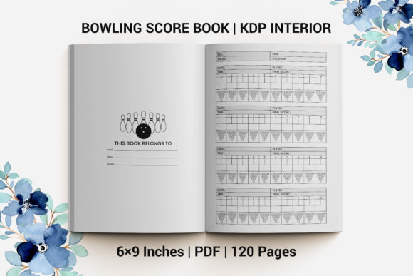 Download Bowling Score Book | KDP INTERIOR - Premium Resources
