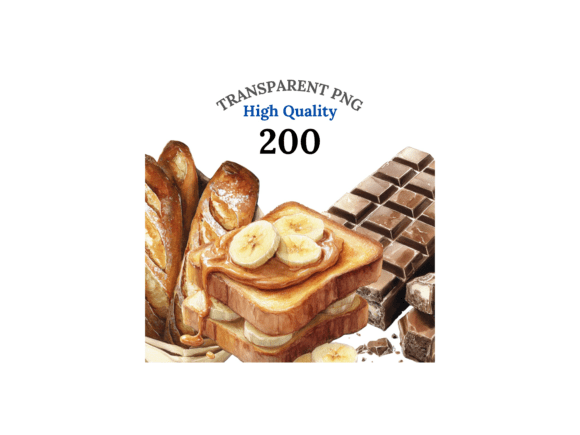 Download 200+ Watercolor Kitchen Clipart Set - 200 Collection