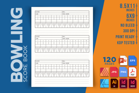 Download Bowling Score Book - Bowling score book Collection